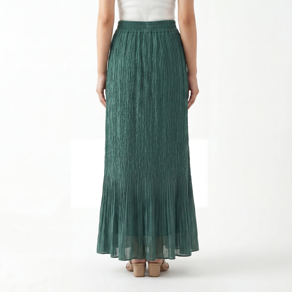 Teal Tier Skirt
