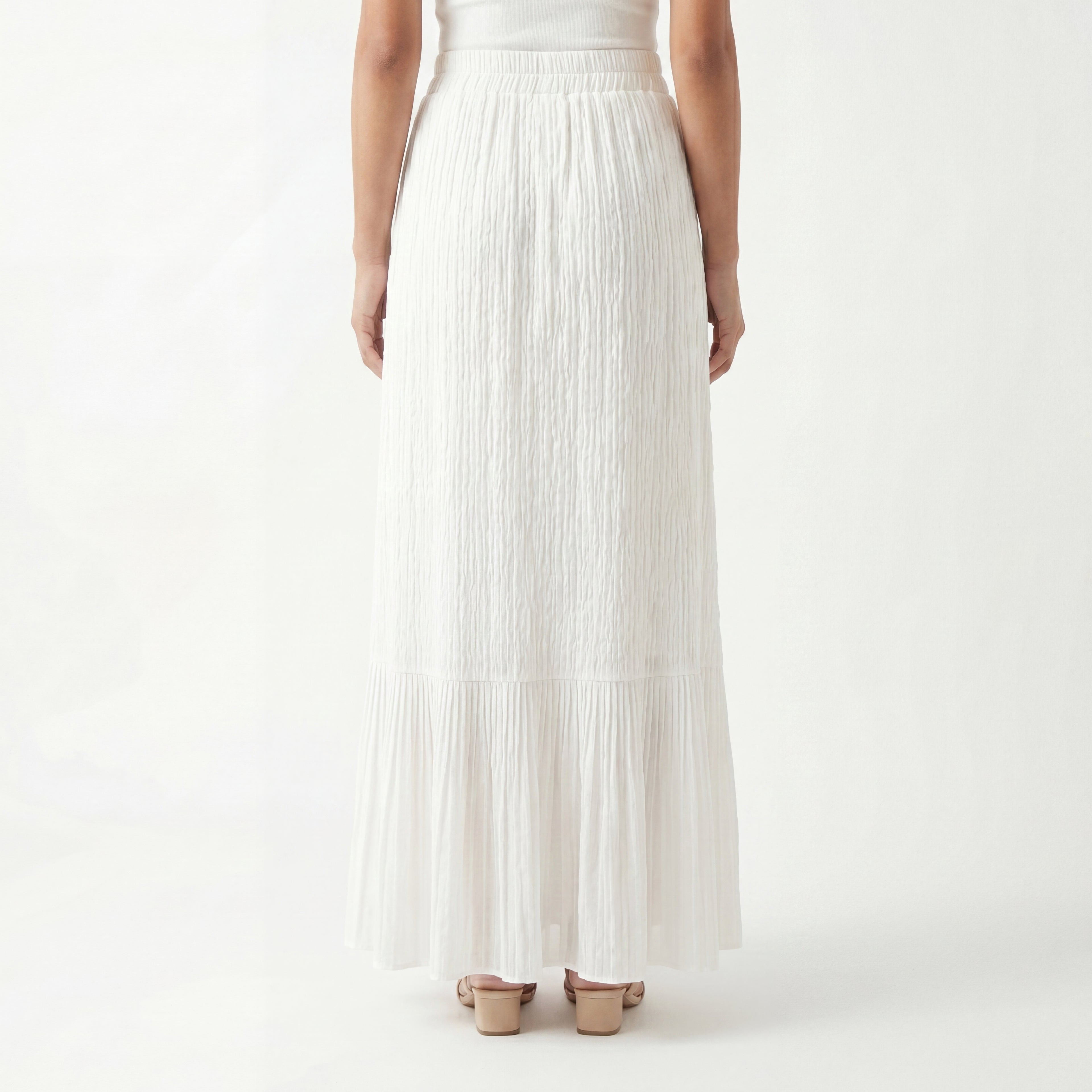 Ivory Tier Skirt