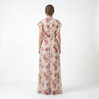 Bloom Ruffle Chiffon Maxi
