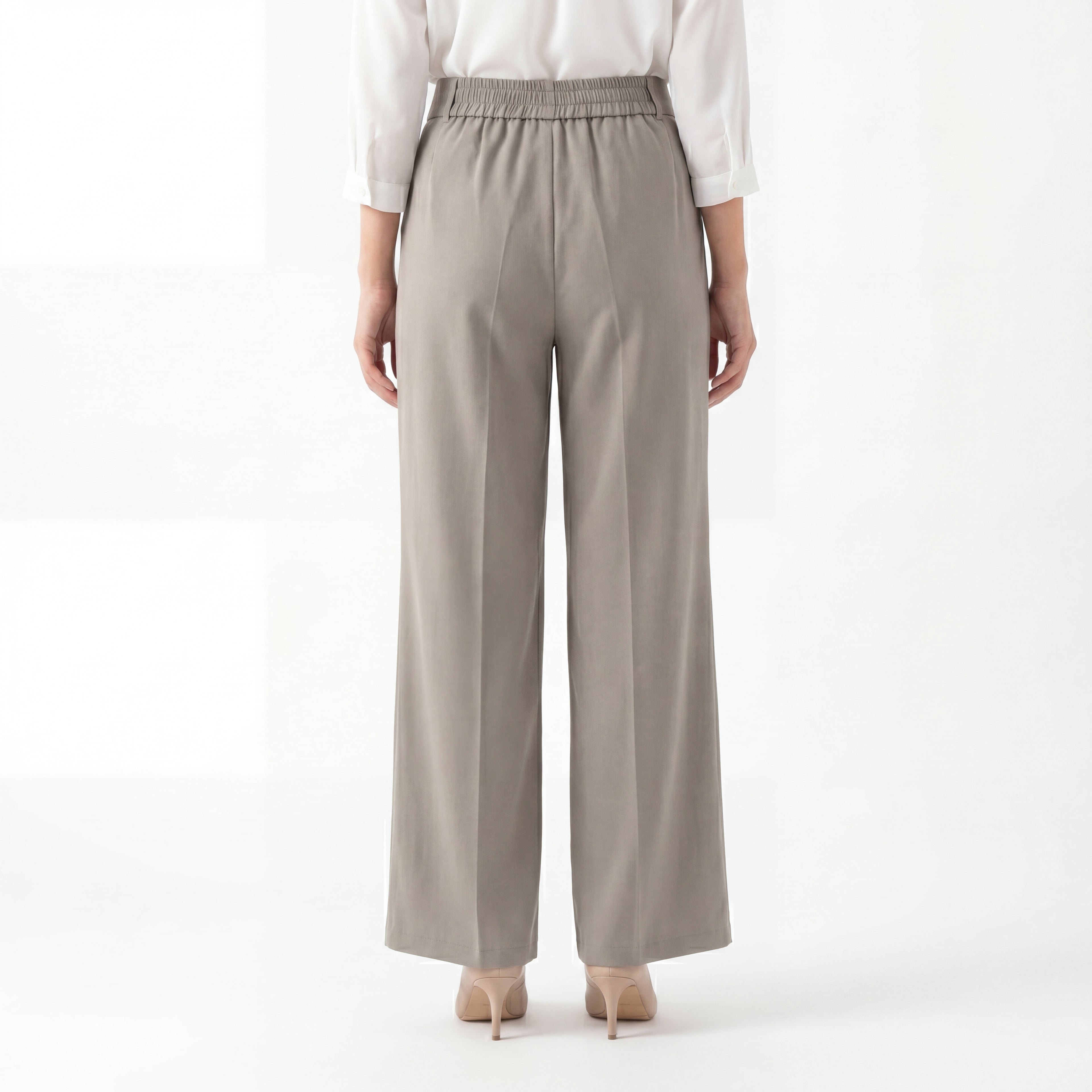 Pebble Wide Leg Formal Pants