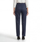 Navy Straight Leg Formal Pants