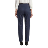 Navy Straight Leg Formal Pants
