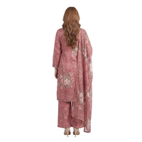 Muskin Crimson Flora – 3PC Suit