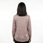 Mocha Satin Shirt