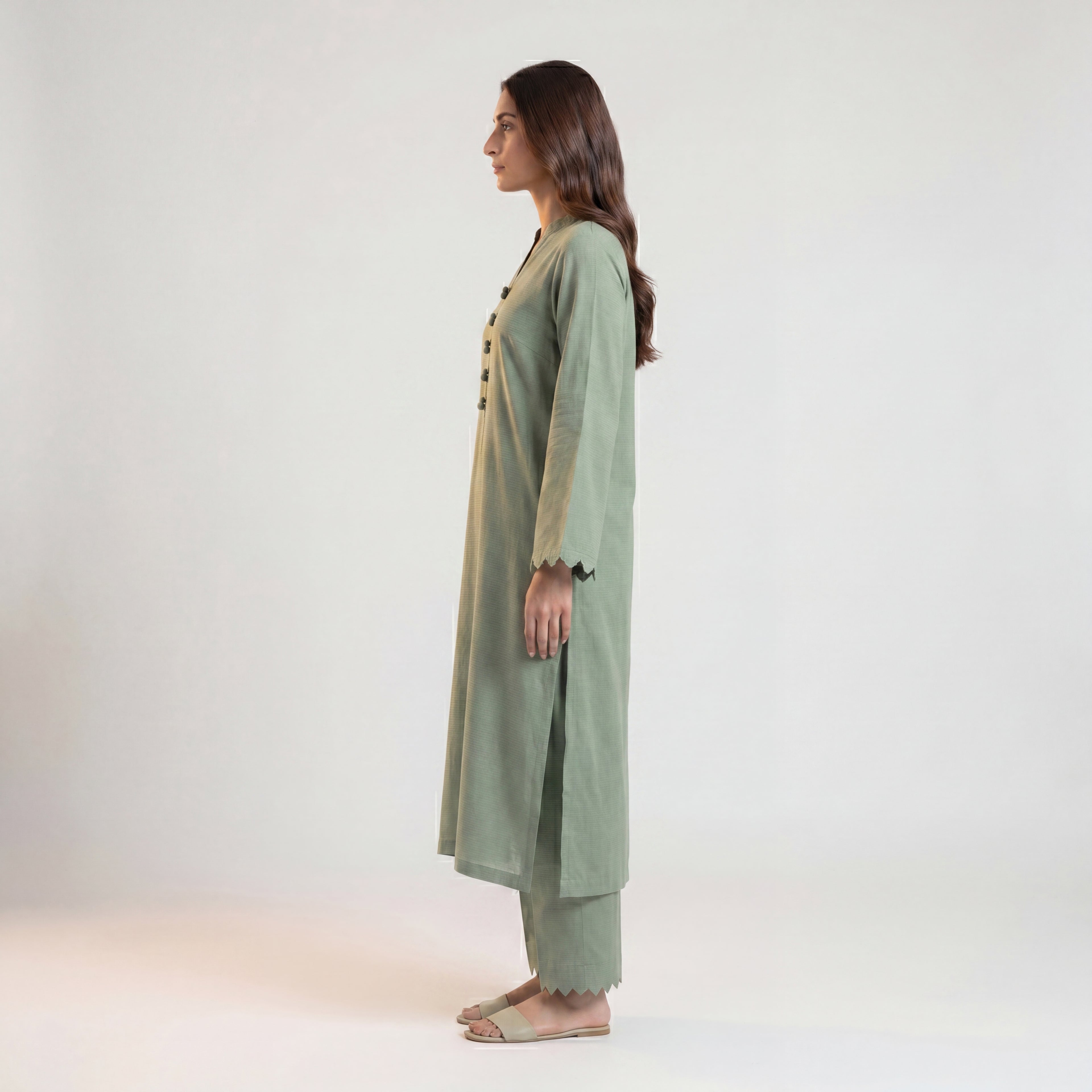 Sage Pom Co-ord
