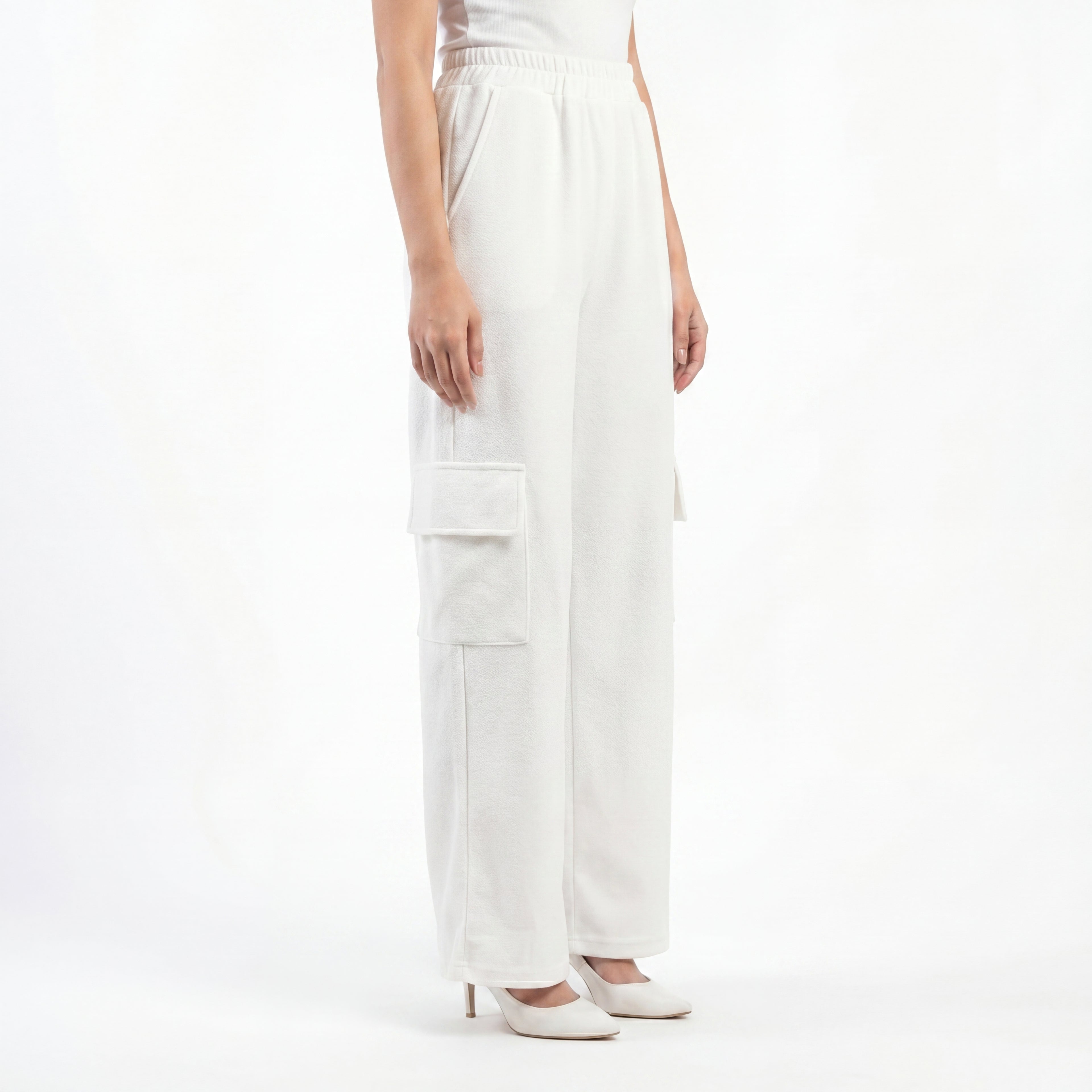 Cloud Cargo Wide-Leg Trosuer