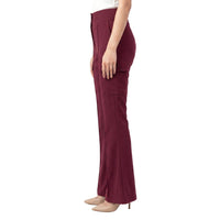 Merlot Cargo Flare Trouser