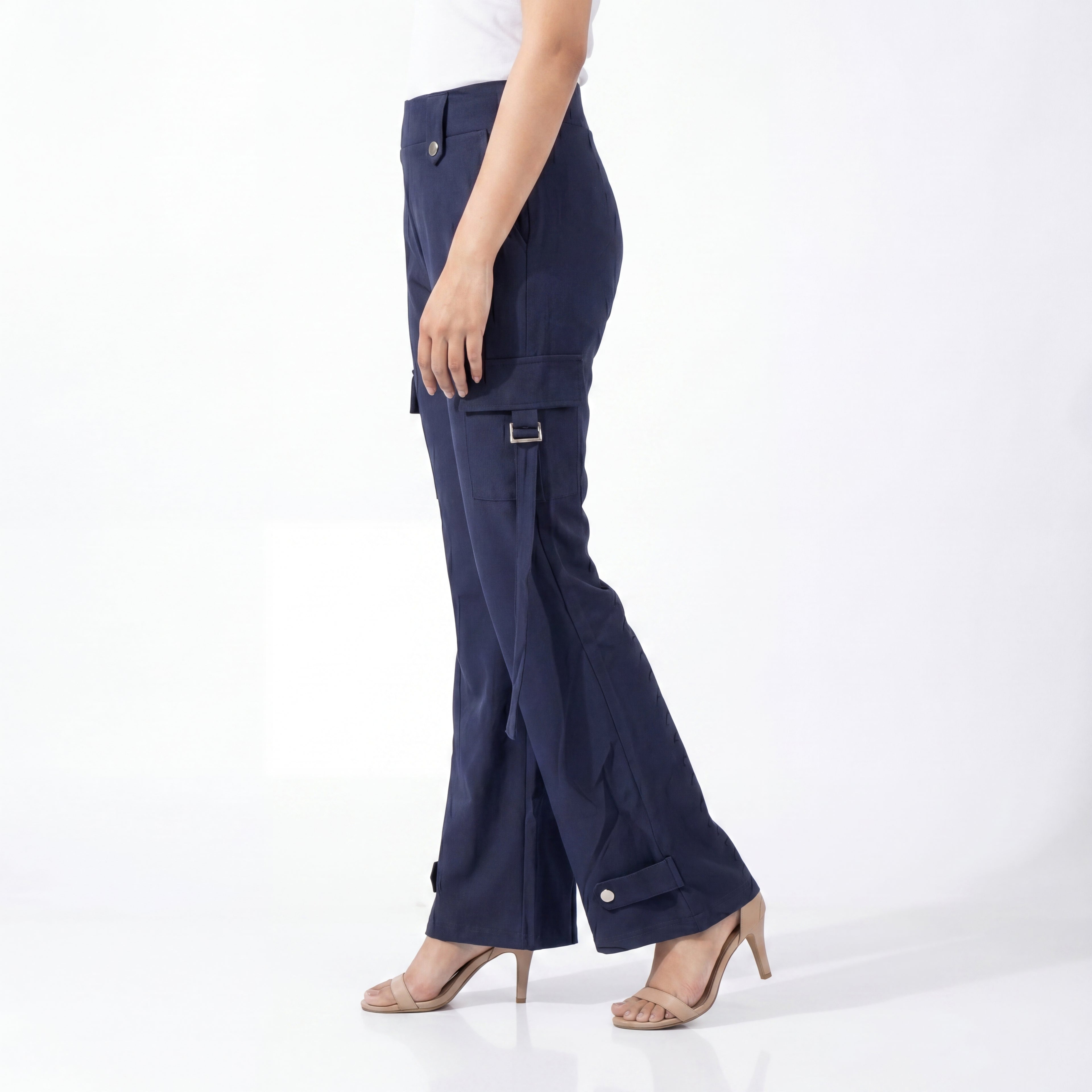 Midnight Utility Flare Trouser