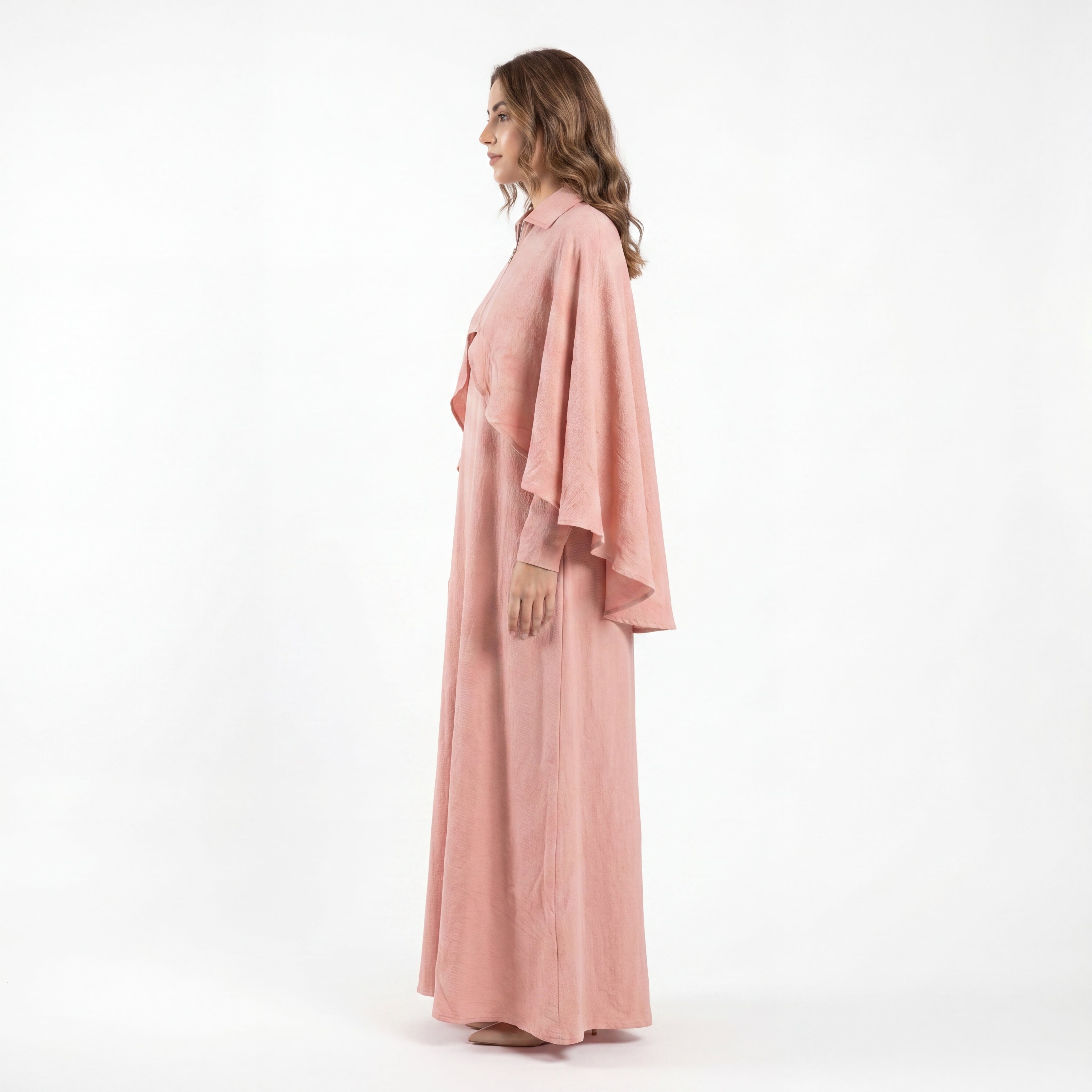 Blush Cape Maxi