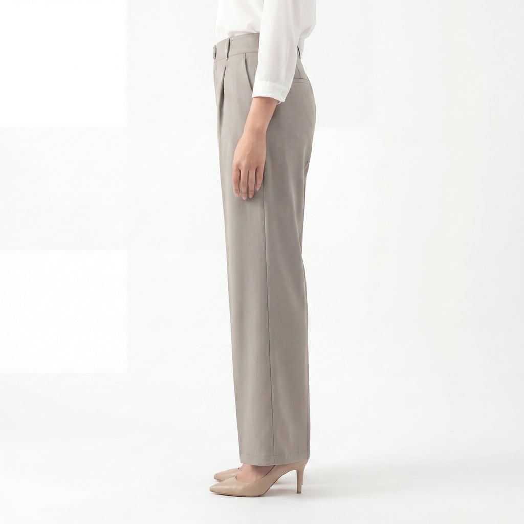 Pebble Wide Leg Formal Pants