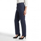 Navy Straight Leg Formal Pants