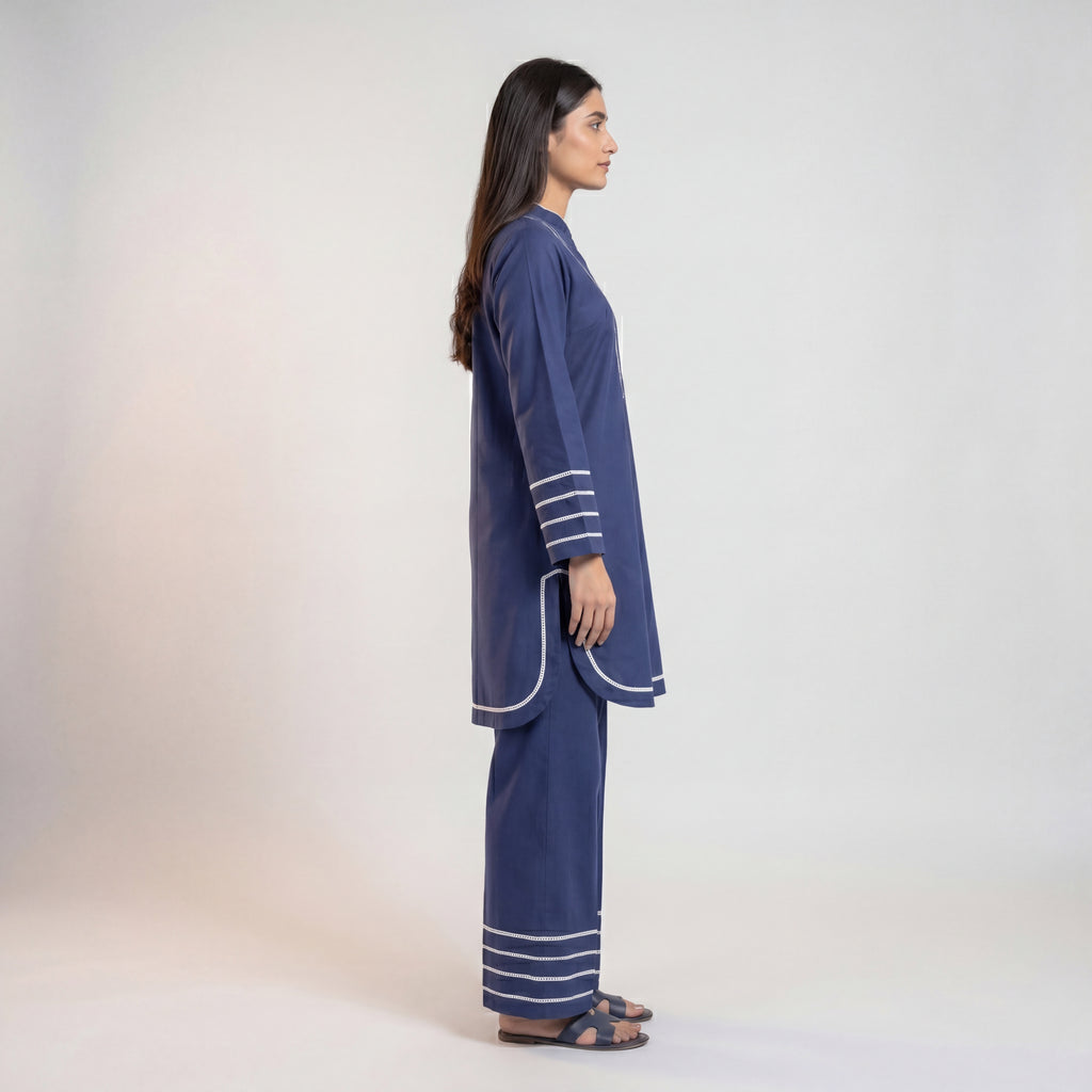 Cobalt Stripe Co-ord