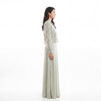 Sage Lace Overlay Maxi