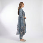 Mohagni Andaz Azure Bloom – 3PC Lawn Suit