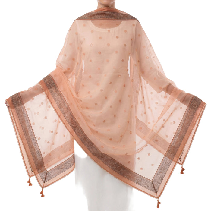 Saffron Dew Dupatta