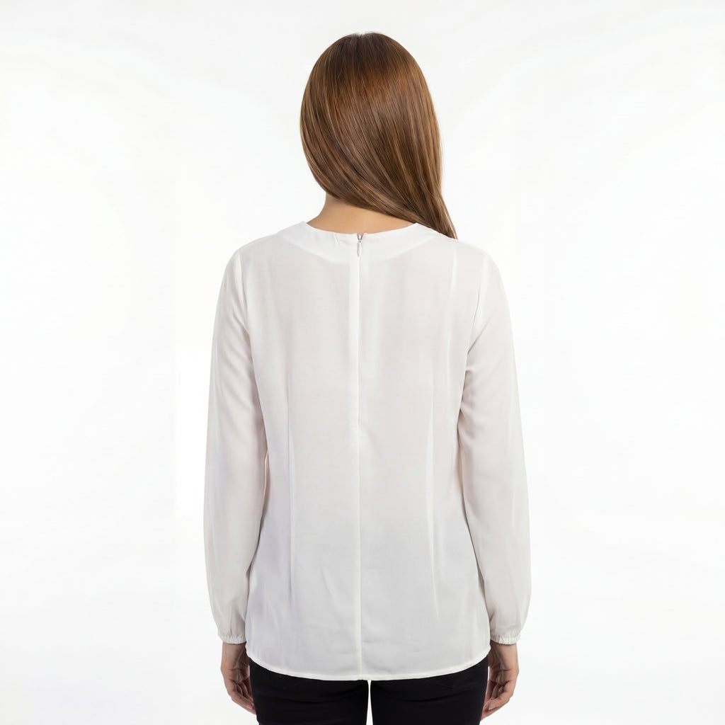 Crimson Bloom Top