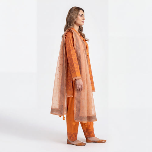 Burnt Orange 3-Piece Suit