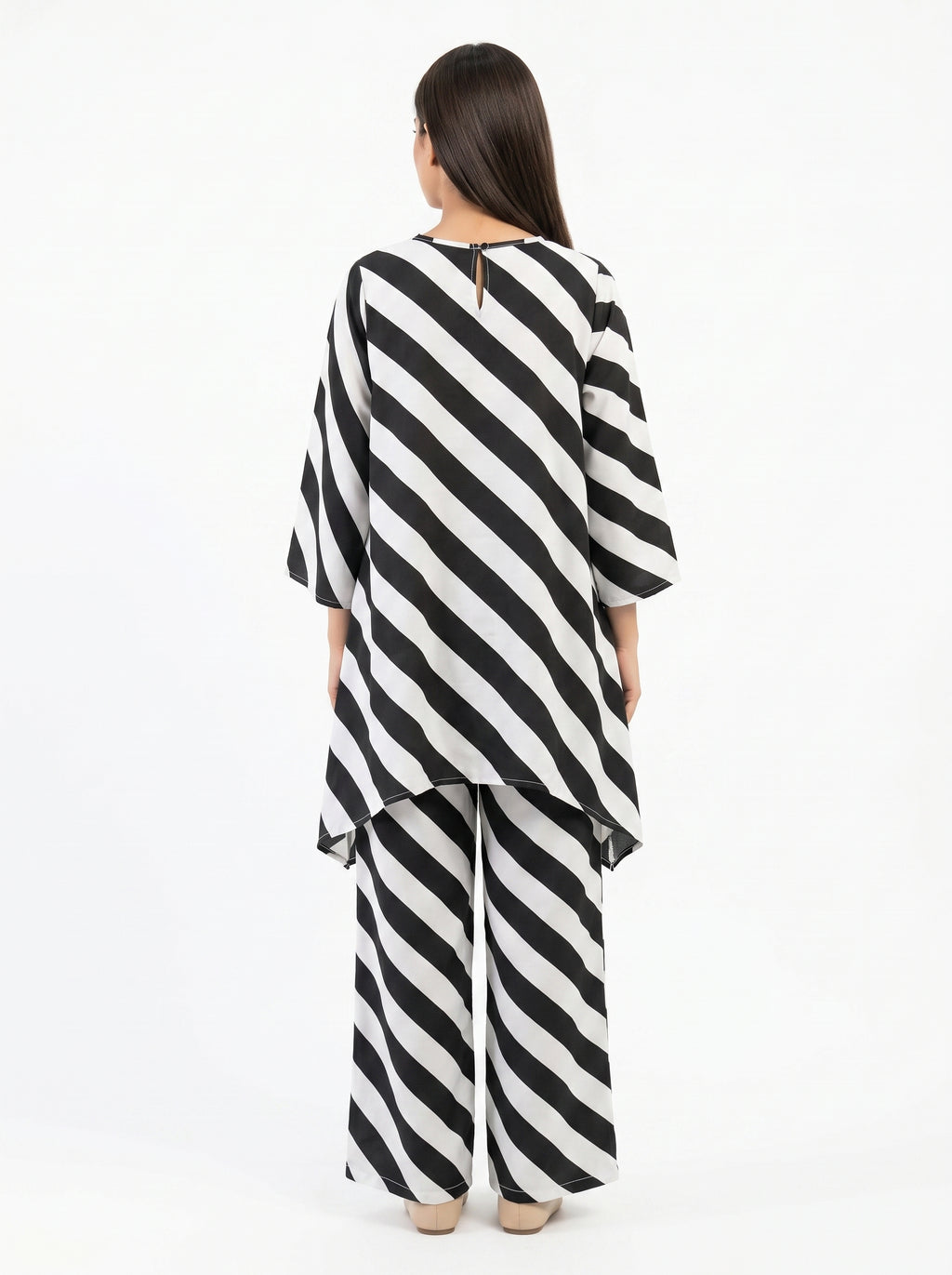 Monochrome Wave Women's Co-Ord