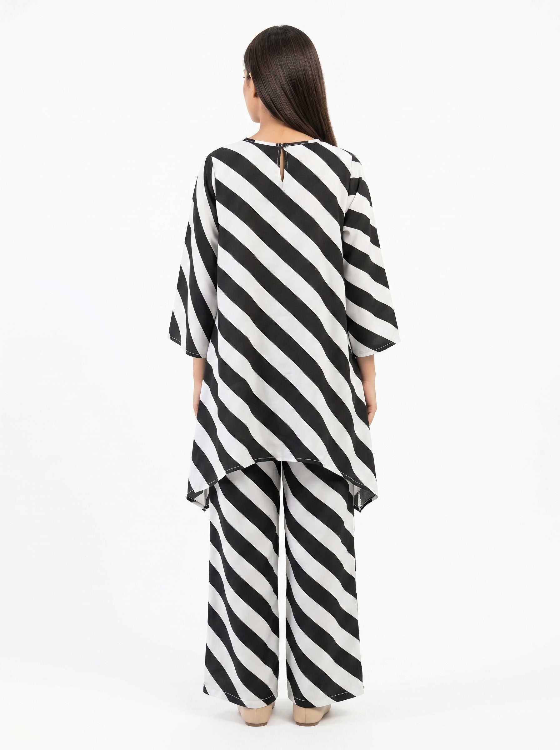 Monochrome Wave Women's Co-Ord