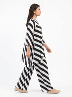 Monochrome Wave Women's Co-Ord