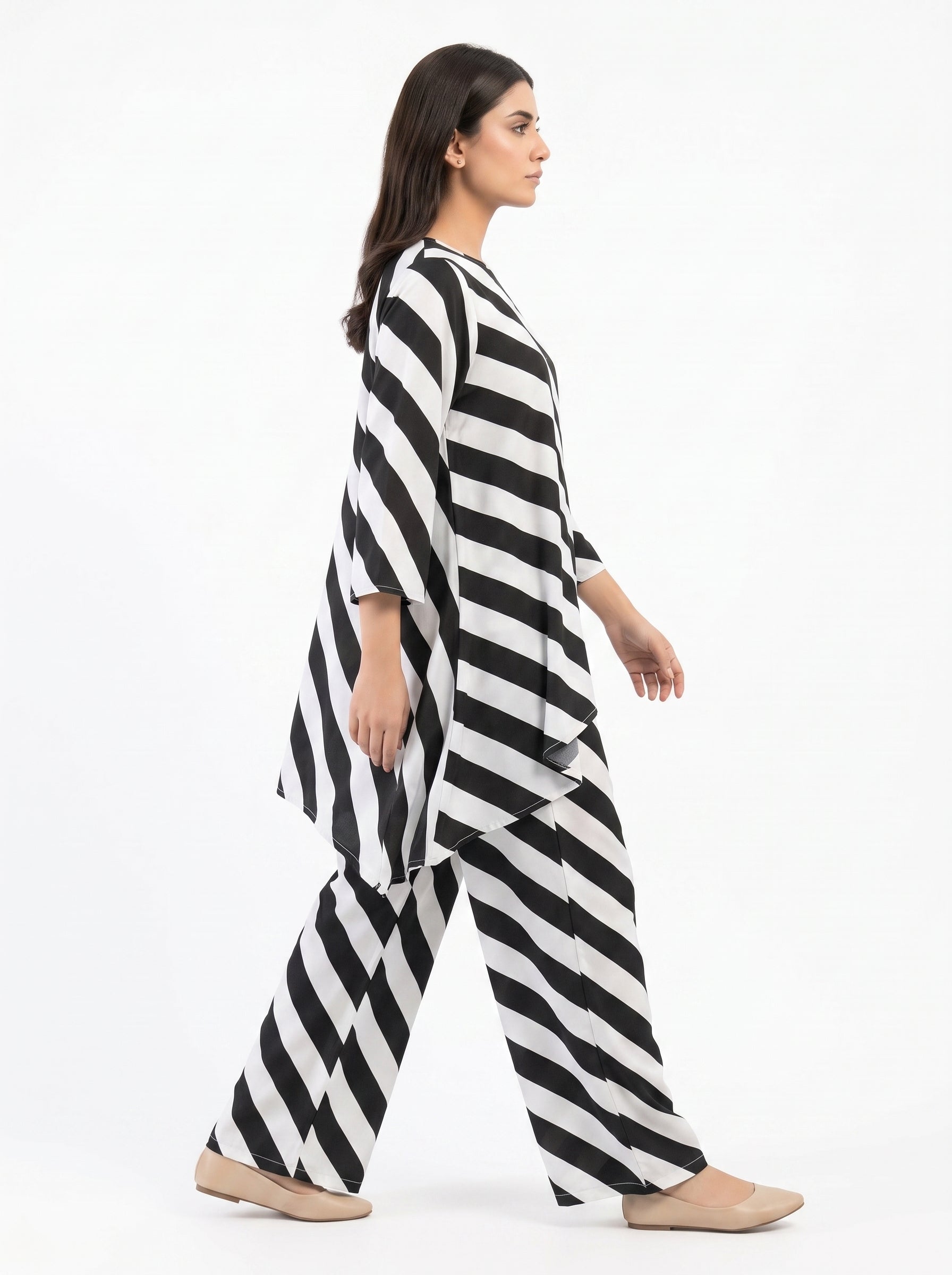 Monochrome Wave Women's Co-Ord