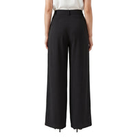 Noir Patch Pocket Formal Pants