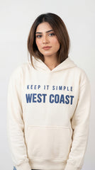 White Everyday Essential Hoodie