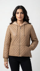 Quilted Hooded Jacket