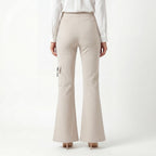 Stone Utility Flare Trouser