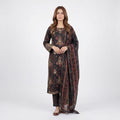 Mohagni Gulnoor Noir Garden – 3PC Lawn Suit