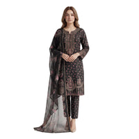 Muskin Black Aura – 3PC Suit