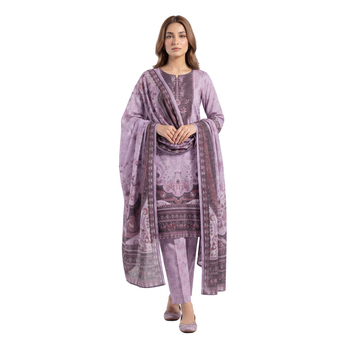 Mohagni Andaz Royal Amethyst – 3PC Lawn Suit