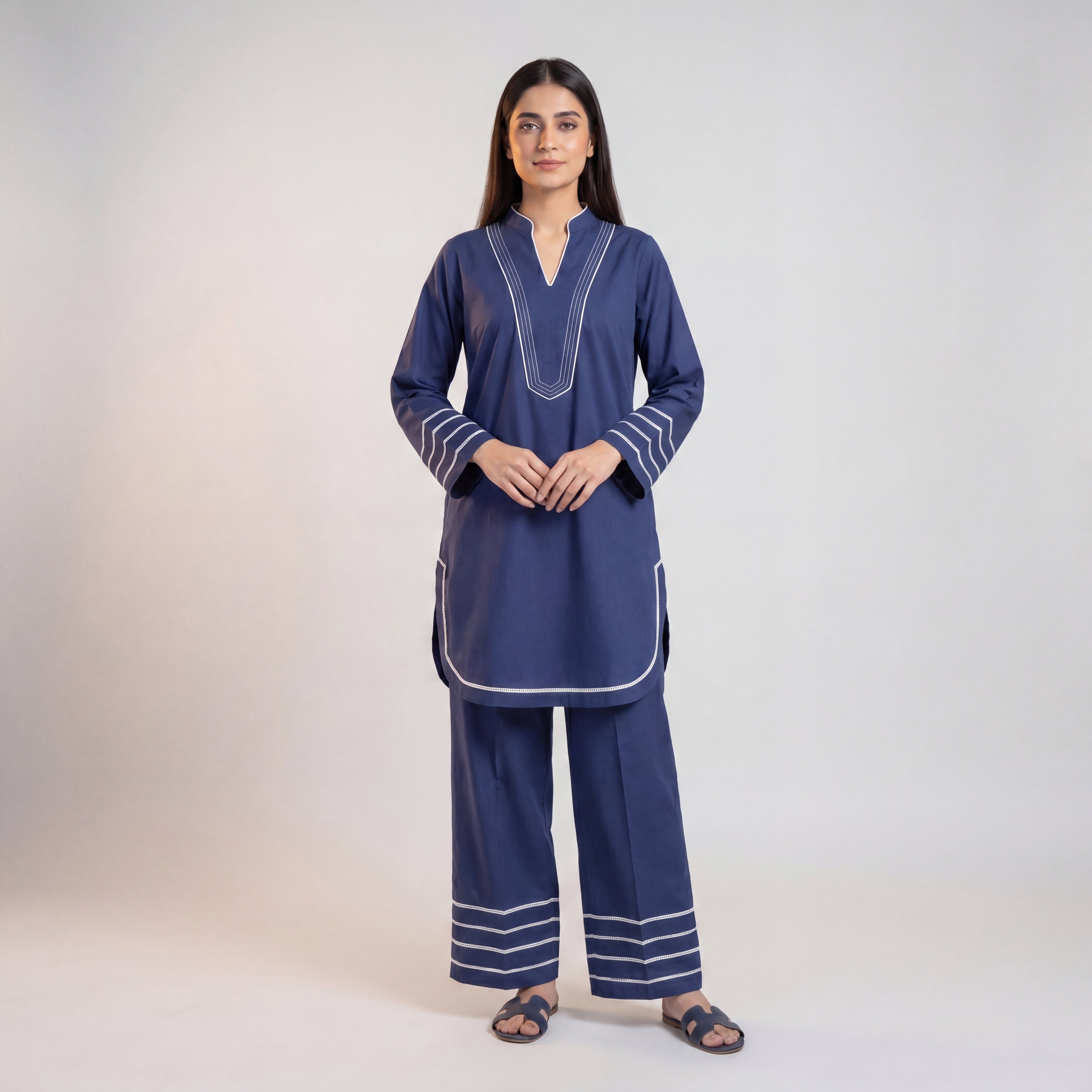 Cobalt Stripe Co-ord