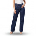 Indigo Cross Waist Jeans