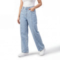 Ice Blue Wide Leg Jeans