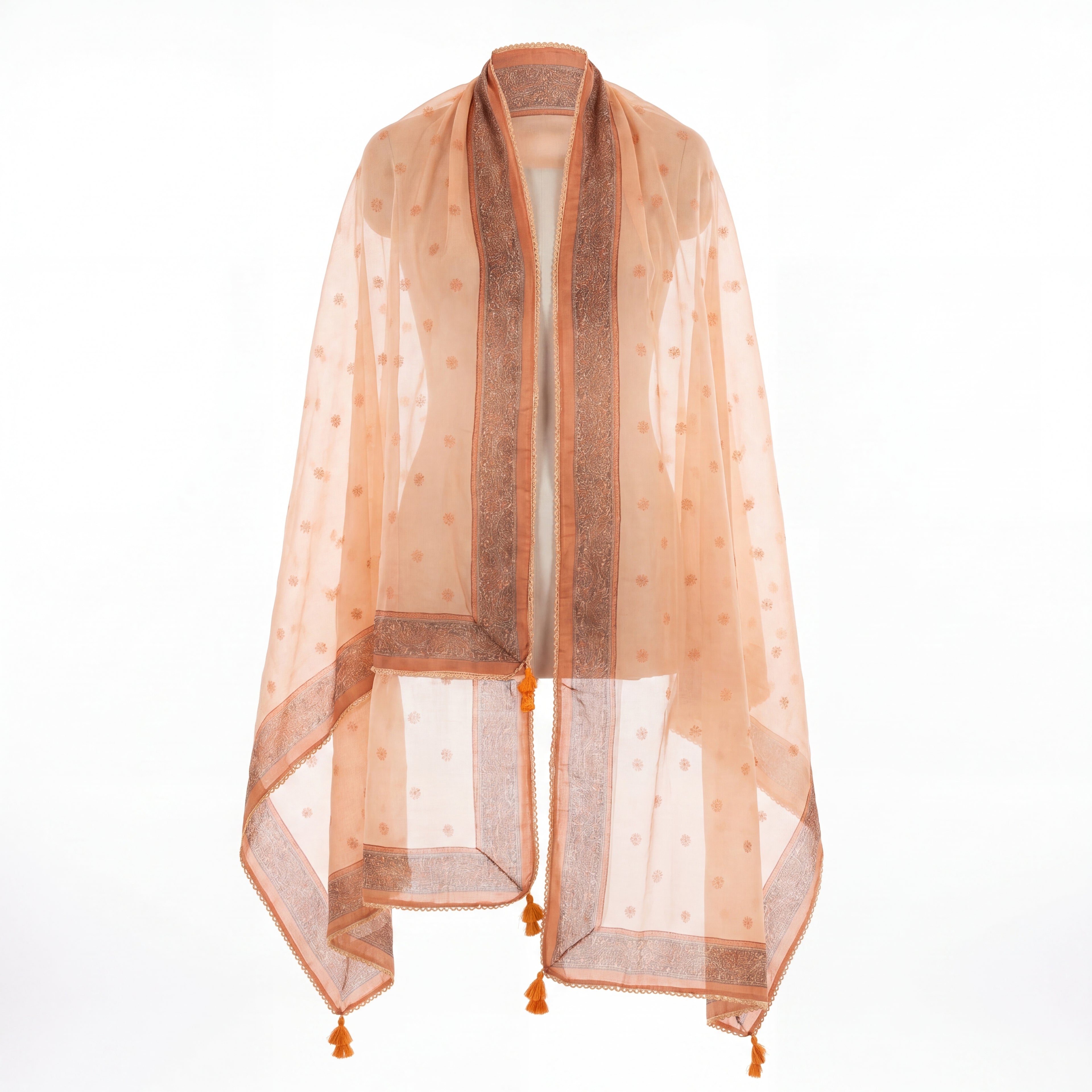 Saffron Dew Dupatta