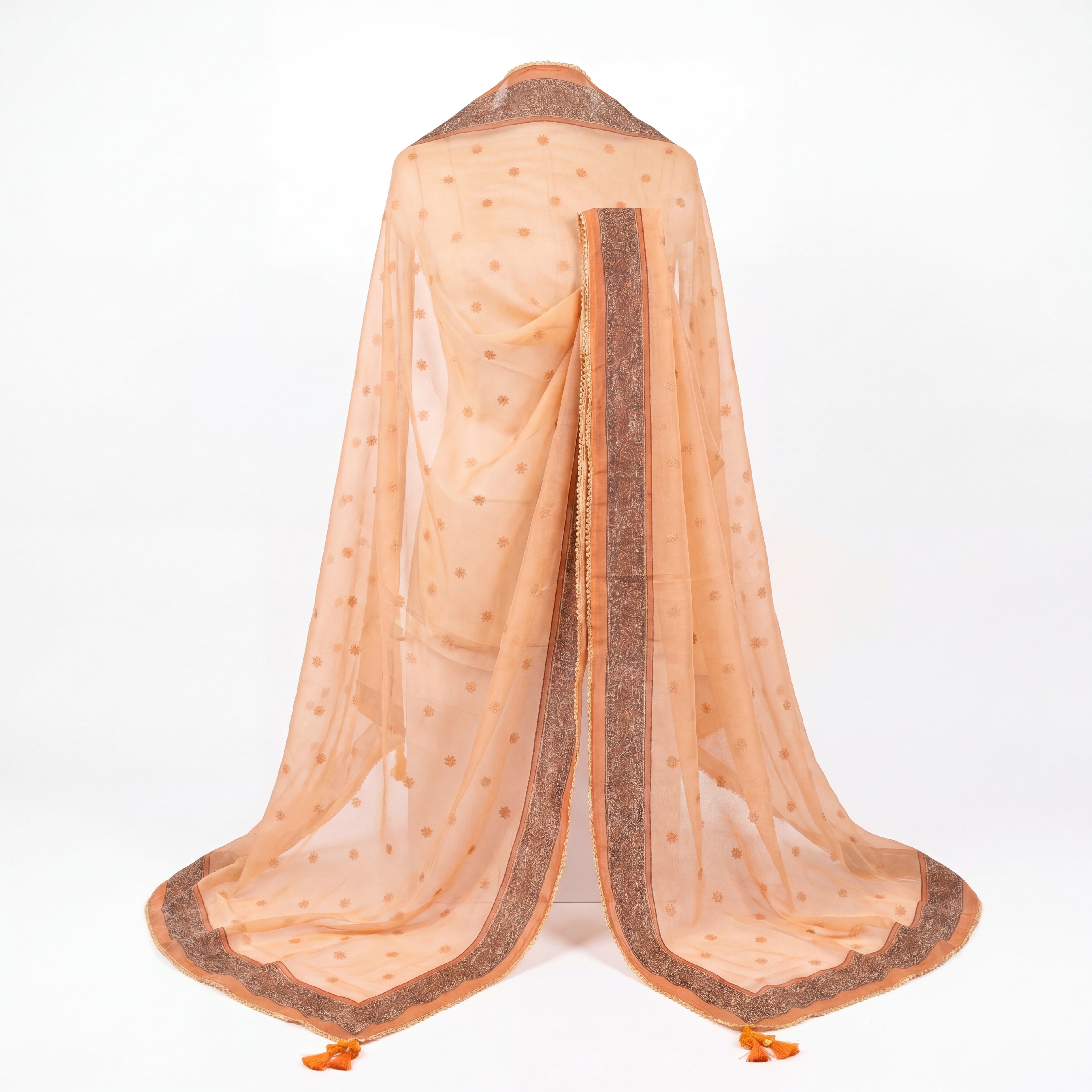 Saffron Dew Dupatta