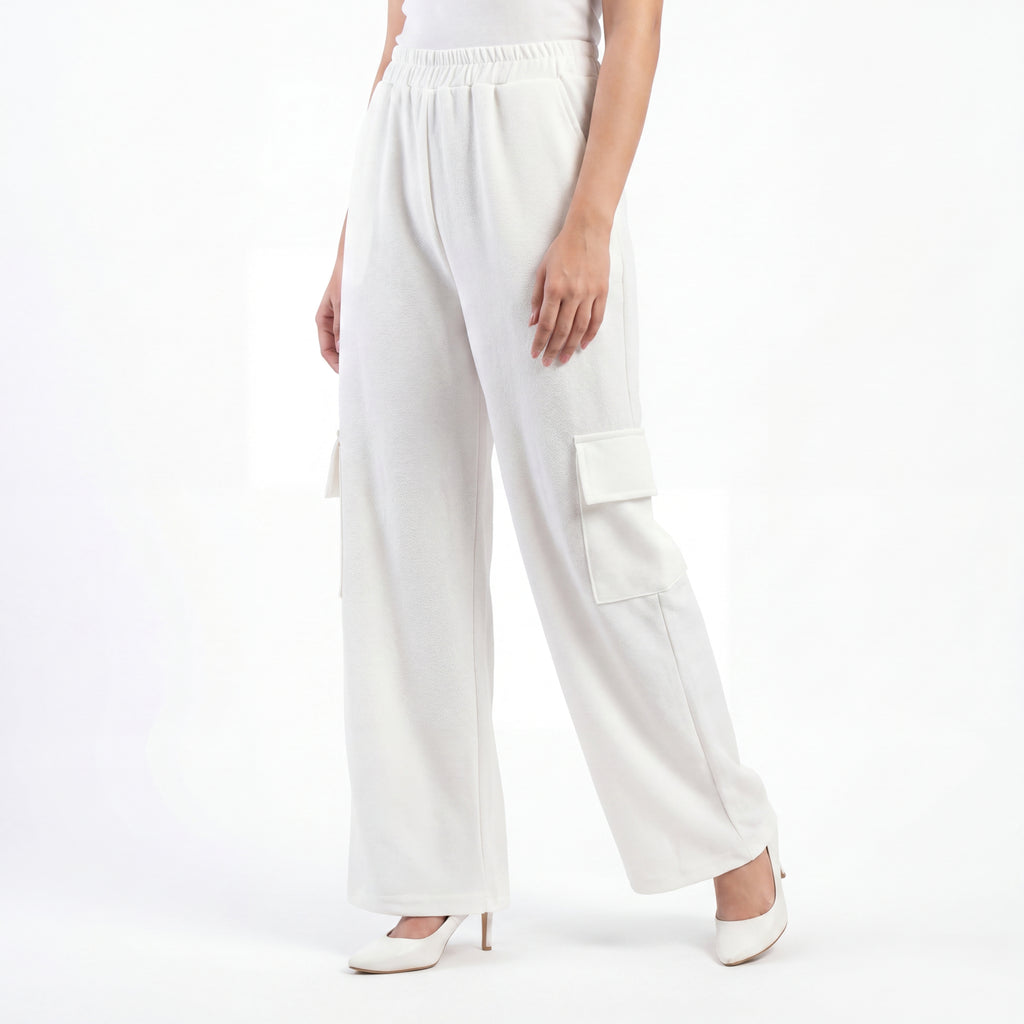 Cloud Cargo Wide-Leg Trosuer