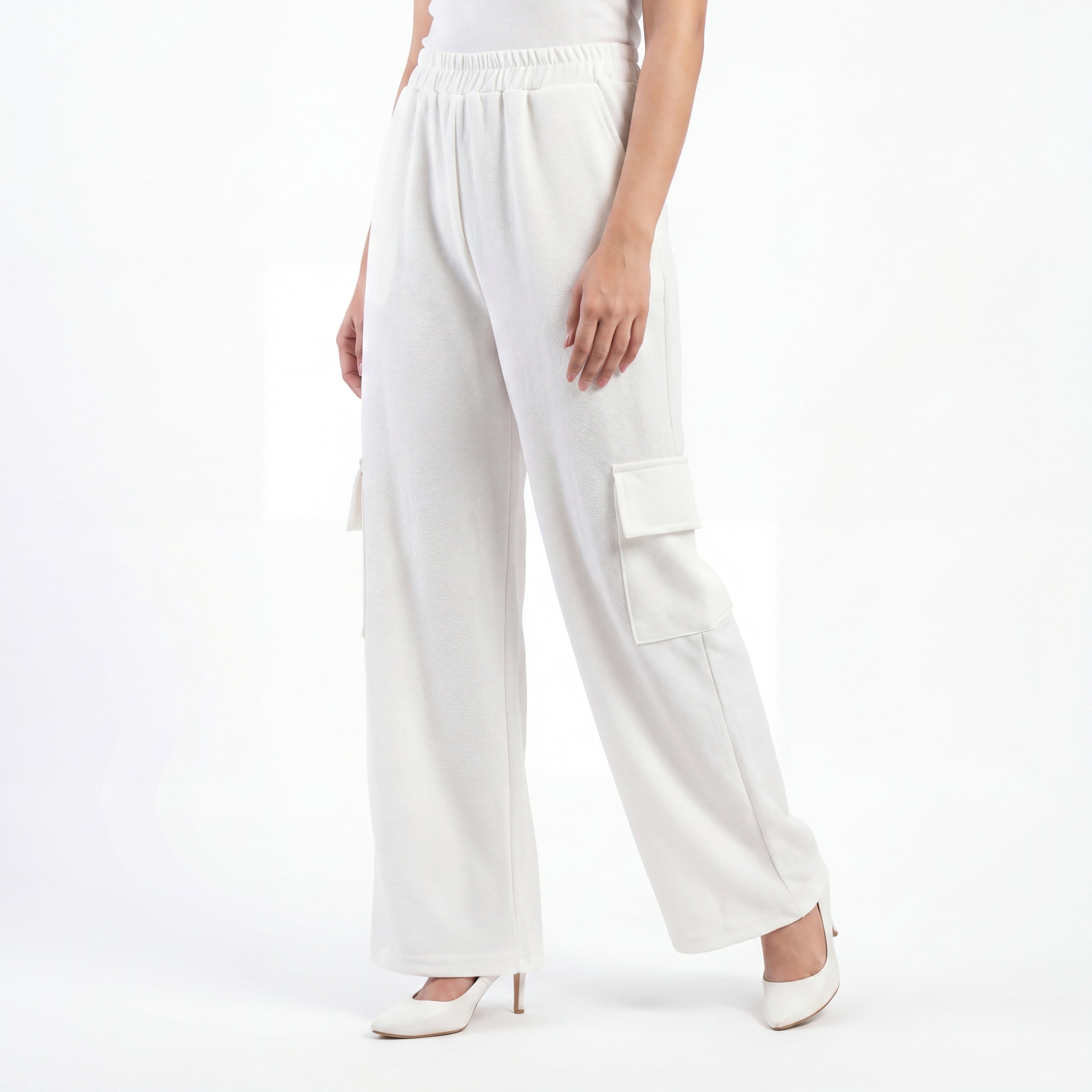 Cloud Cargo Wide-Leg Trosuer