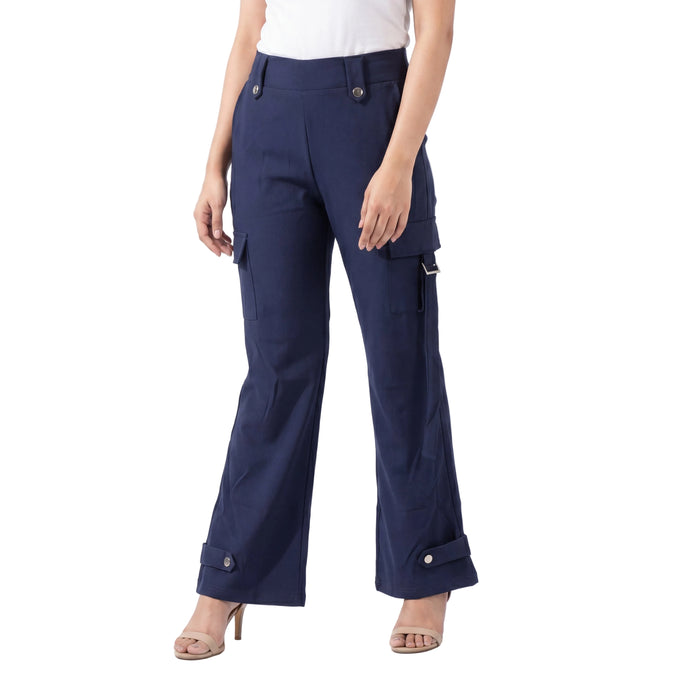 Midnight Utility Flare Trouser
