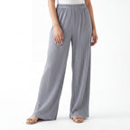 Slate Pleat Palazzo