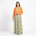 Garden Print Jacket Maxi