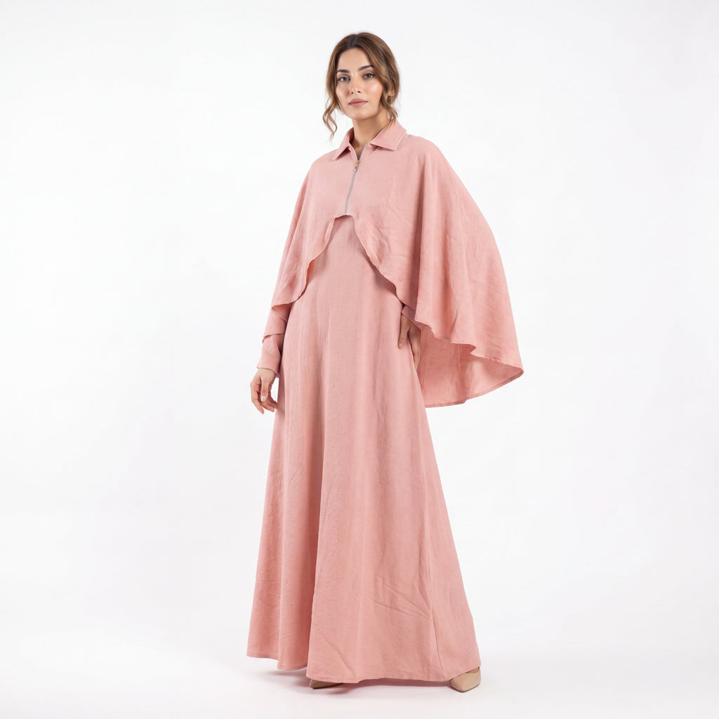 Blush Cape Maxi