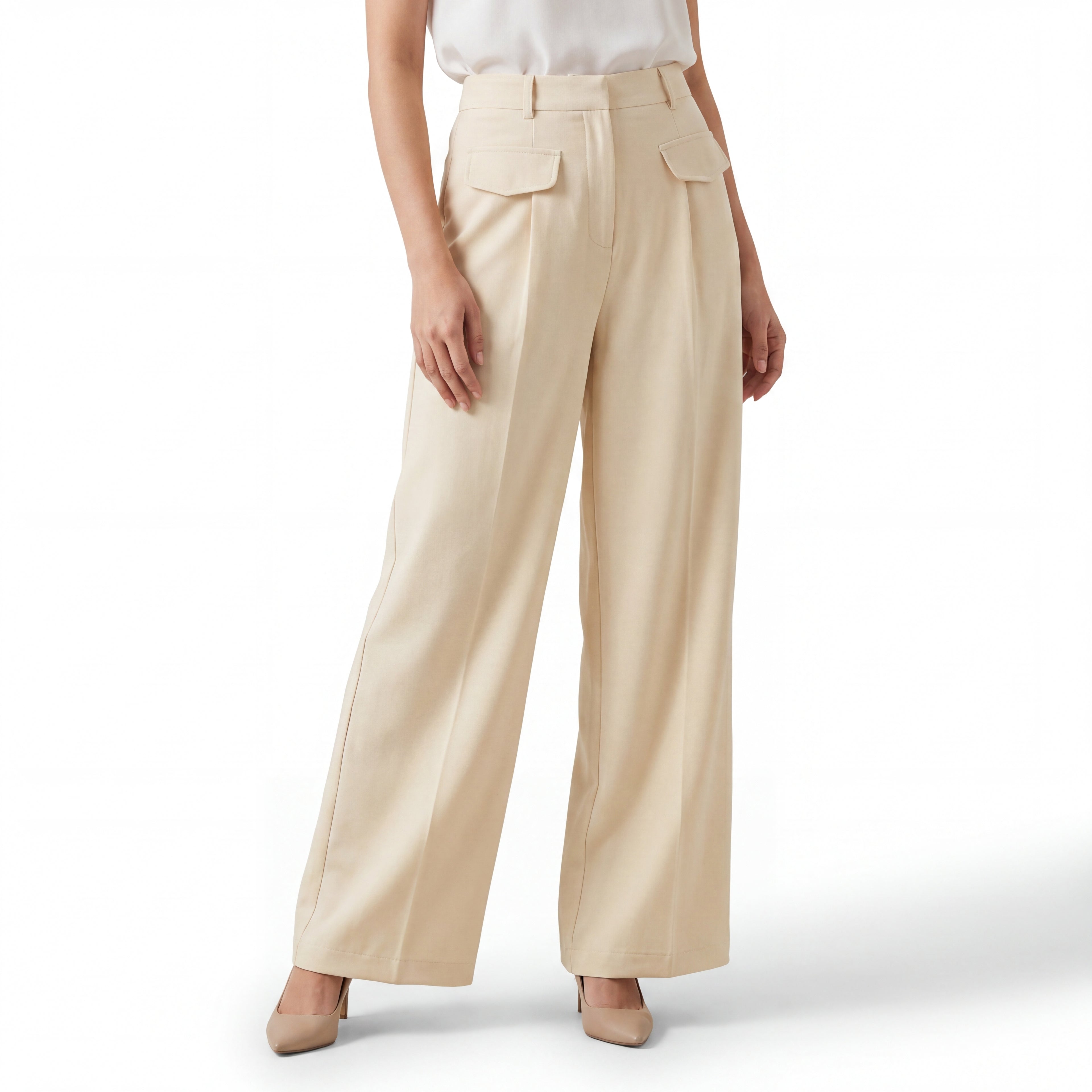 Sand Patch Pocket Formal Pants