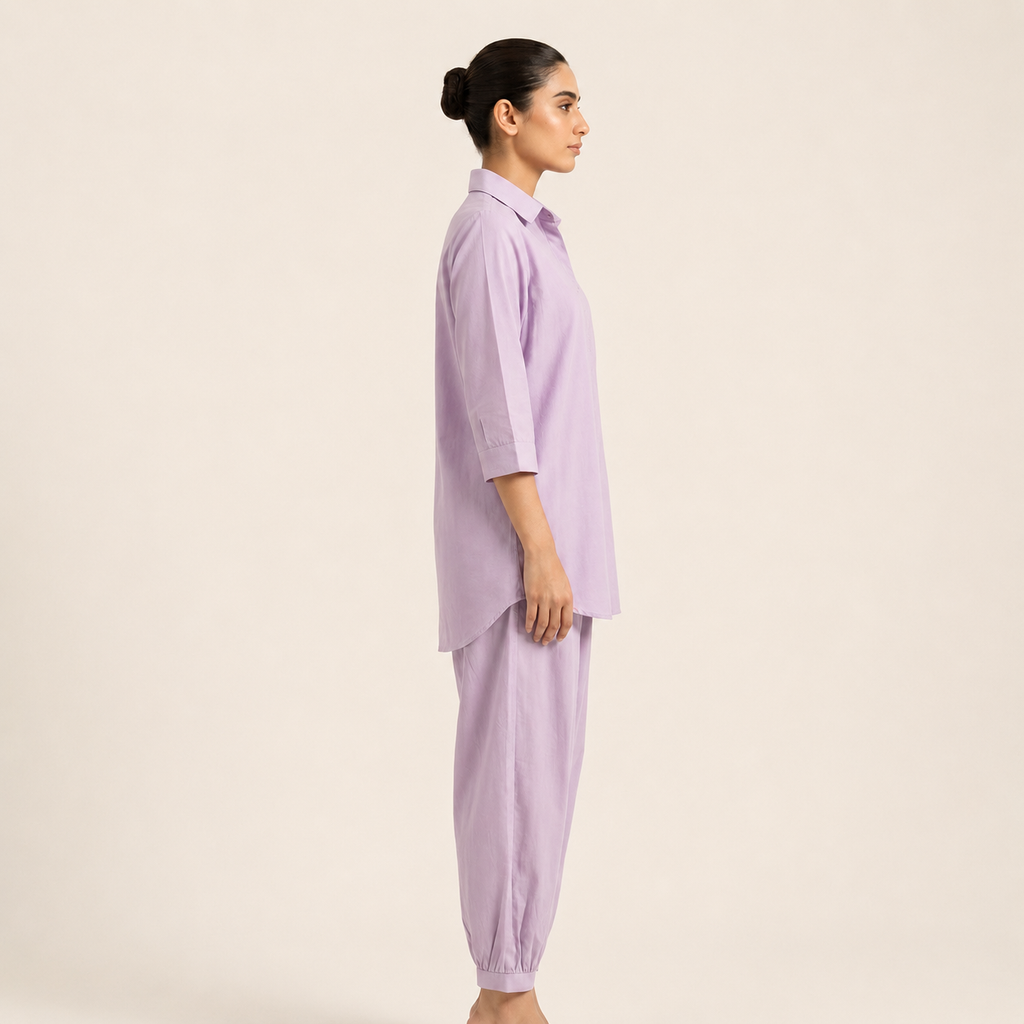 Lilac Whisper Premium Women's Co-Ord