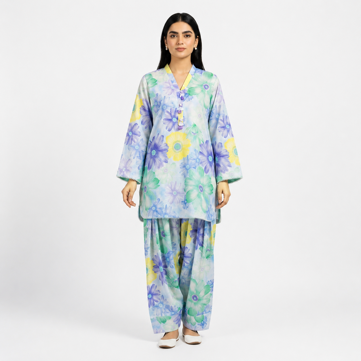 Blue Serenity Women's Co-Ord