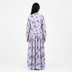 Violet Petals Maxi