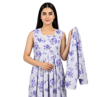 Violet Petals Maxi